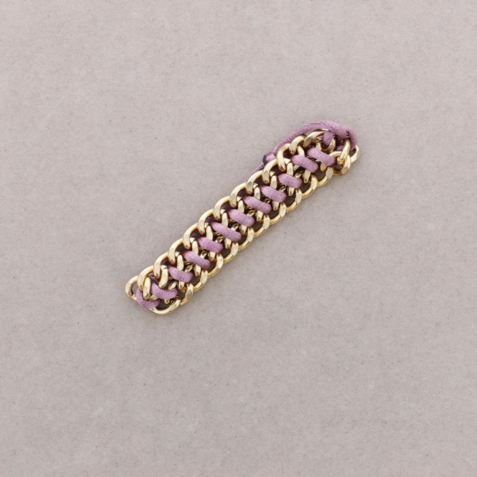 KNOTTED LINK BRACELET