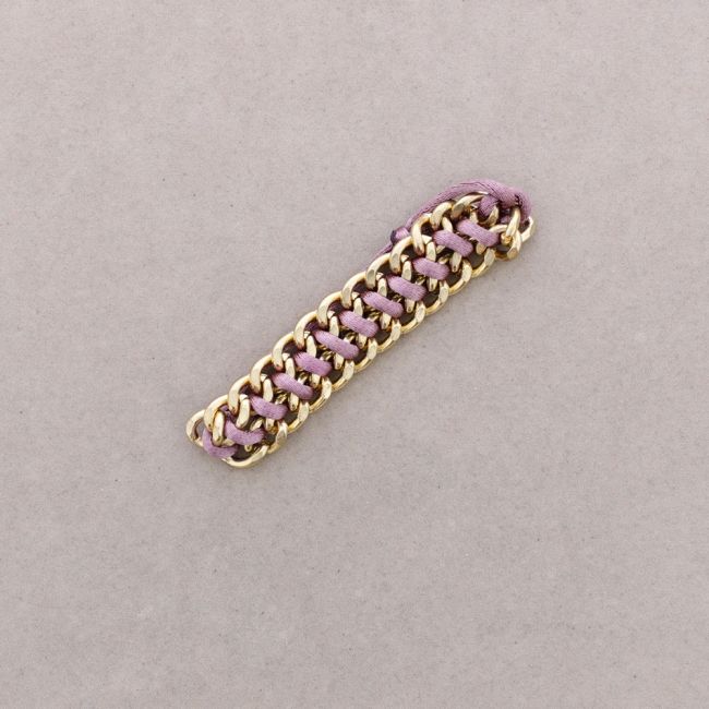 KNOTTED LINK BRACELET