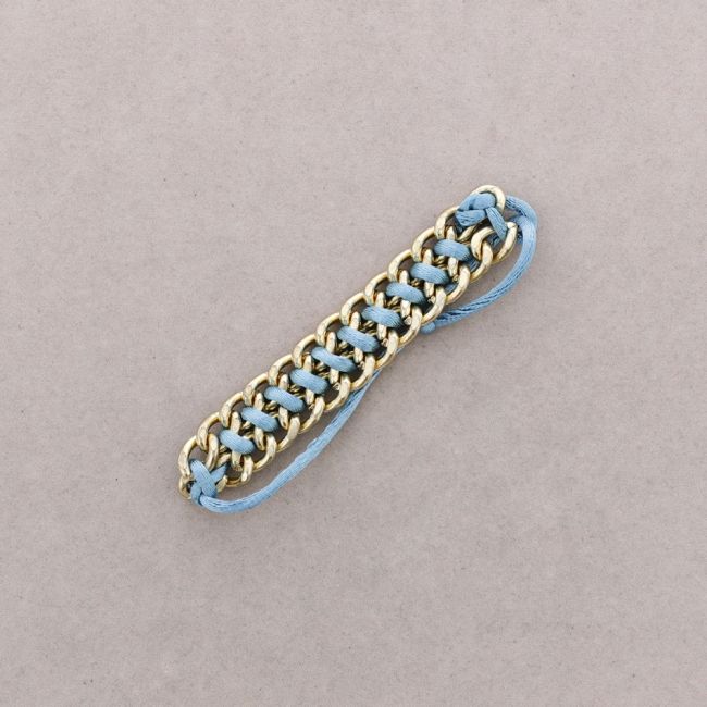 KNOTTED LINK BRACELET