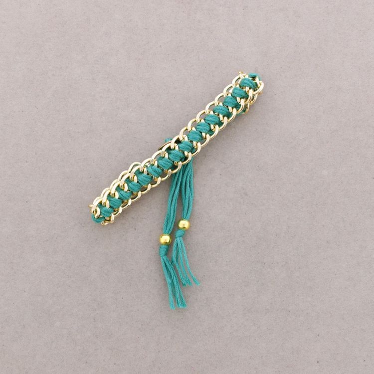 KNOTTED CHAIN BRACELET 2
