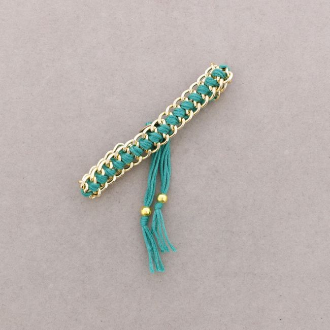 KNOTTED CHAIN BRACELET