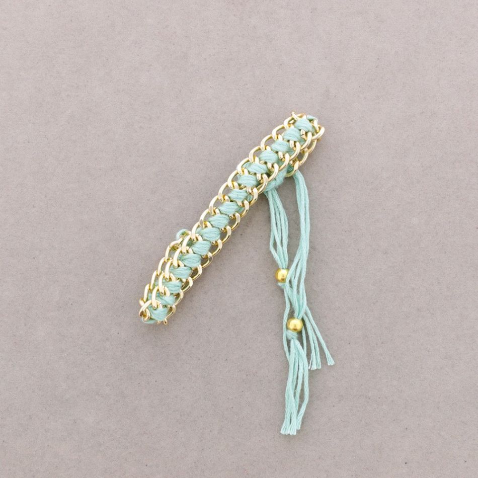 PULSERA CADENA ANUDADA