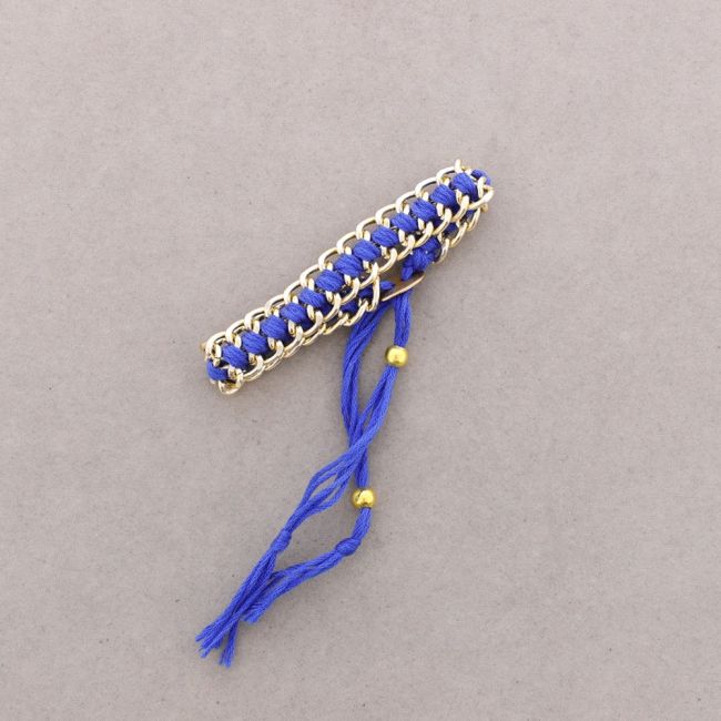 KNOTTED CHAIN BRACELET