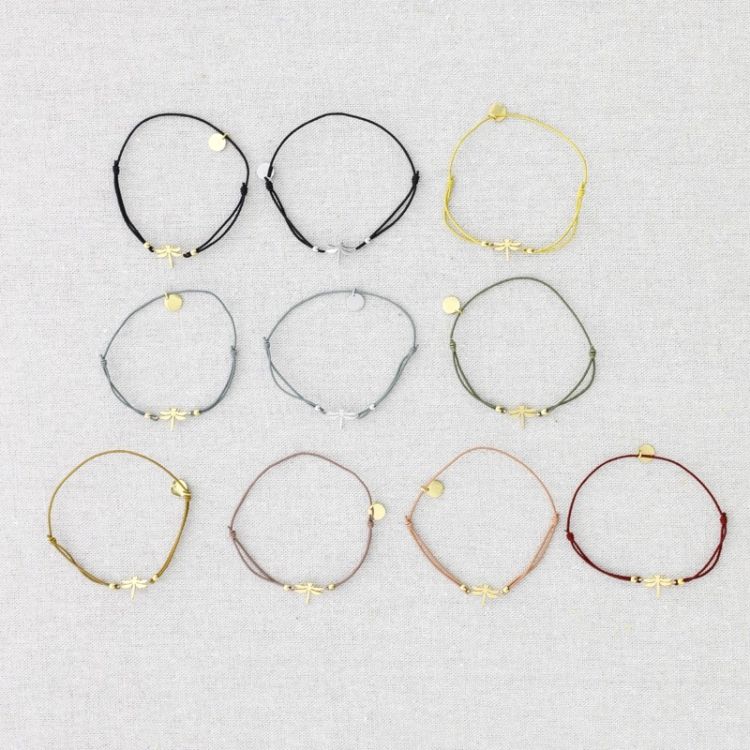 PULSERA ELÁSTICA ACERO LIBÉLULA 2