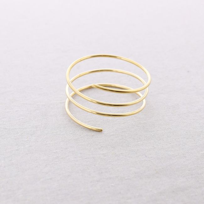 SPIRAL STEEL BRACELET
