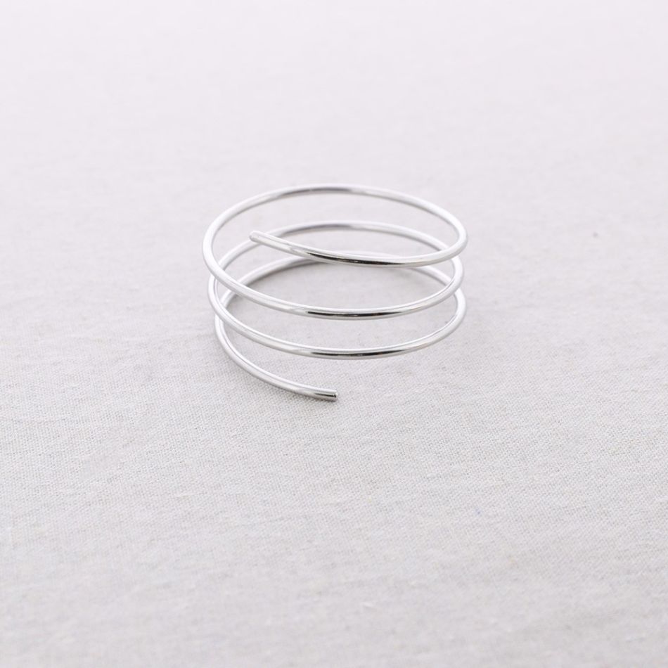 SPIRAL STEEL BRACELET