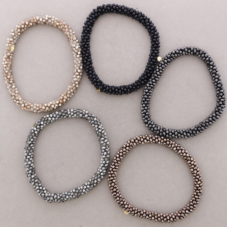 CHOKER CRISTALES FACETADOS 2