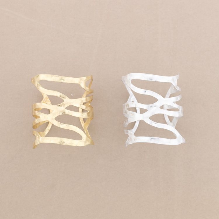 METAL OPEN NETWORK BRACELET 2