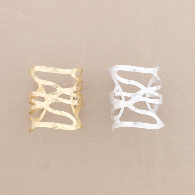 METAL OPEN NETWORK BRACELET