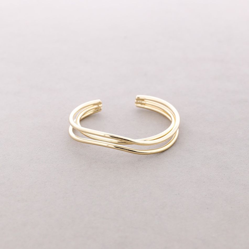 PULSERA TRIPLE TIRA METAL