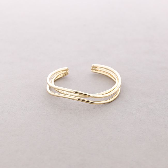 PULSERA TRIPLE TIRA METAL