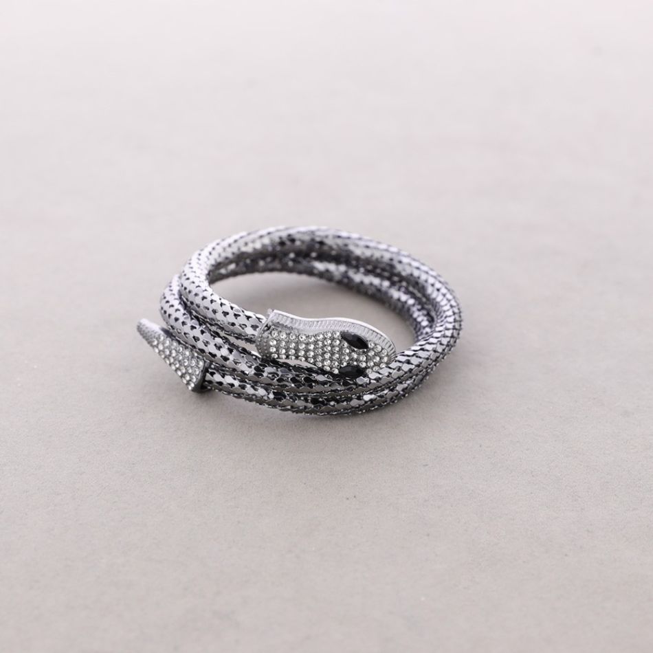 PULSERA CADENA SERPIENTE METAL