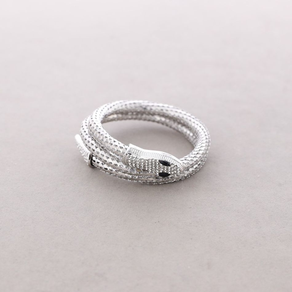 PULSERA CADENA SERPIENTE METAL