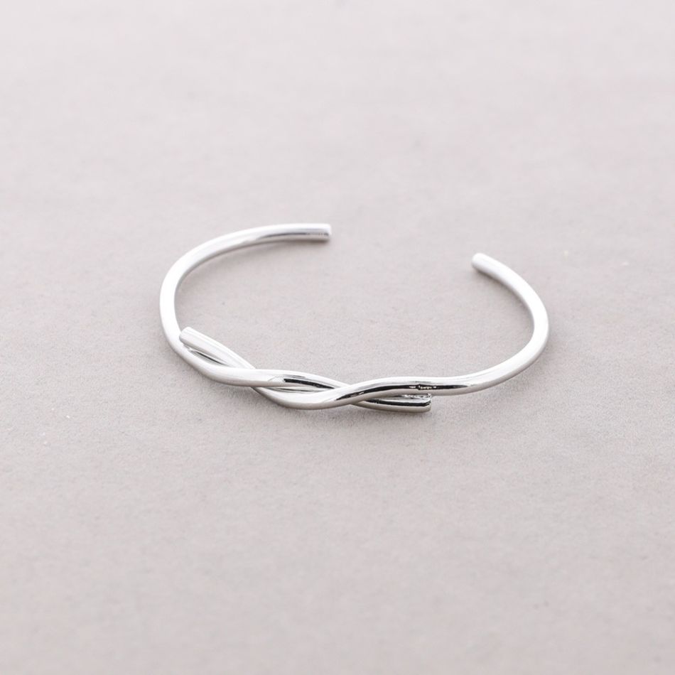 ADJUSTABLE METAL BRAID BRACELET