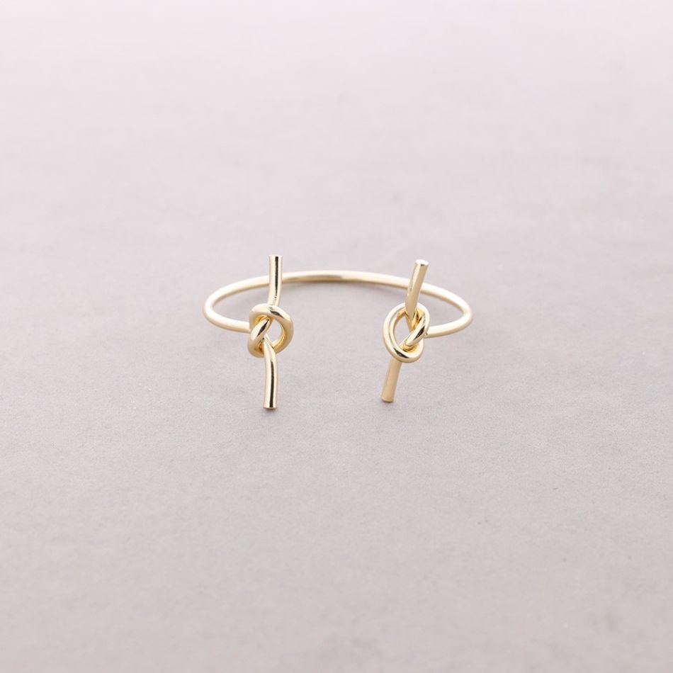 ADJUSTABLE DOUBLE KNOT METAL BRACELET
