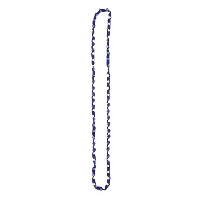 COLLAR LARGO TUBO LAZO PIEDRAS CUENTAS IMITACIÓN METAL