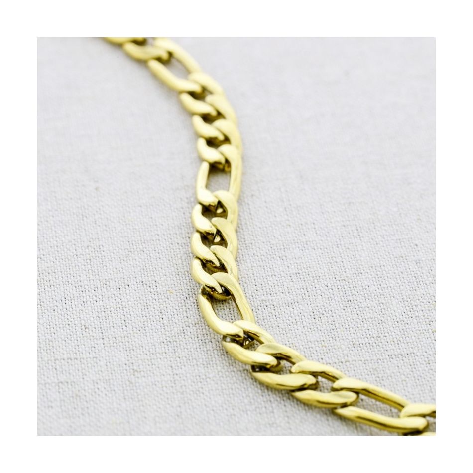 COLLAR ACERO ESLABONES 45CM