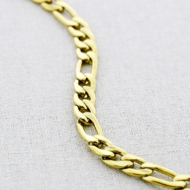 COLLAR ACERO ESLABONES 45CM