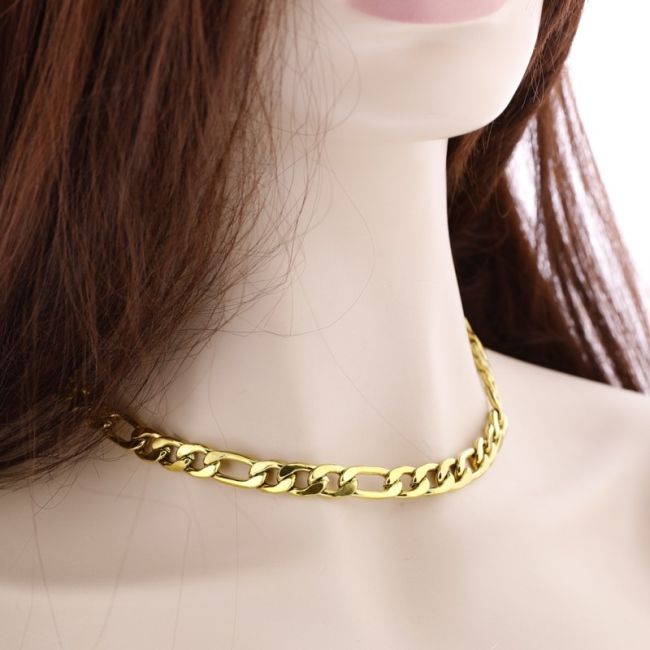 COLLAR ACERO ESLABONES 45CM