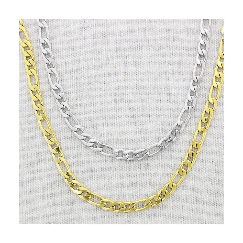 COLLAR ACERO ESLABONES 45CM