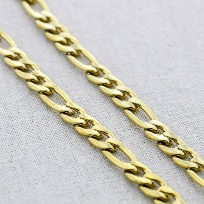 COLLAR ACERO ESLABONES 45CM