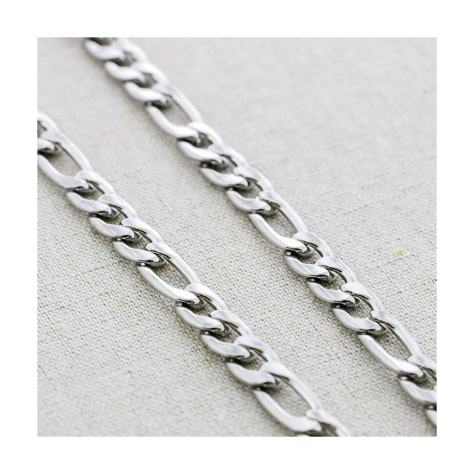 COLLAR ACERO ESLABONES 45CM