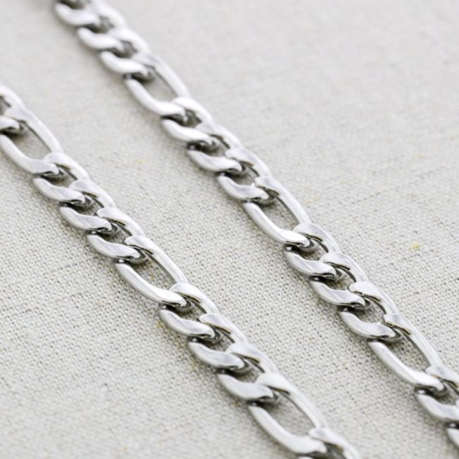 COLLAR ACERO ESLABONES 45CM