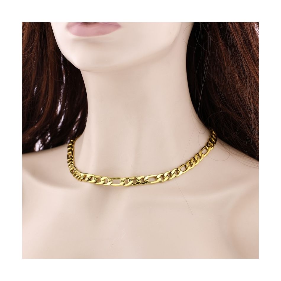 COLLAR ACERO ESLABONES 45CM