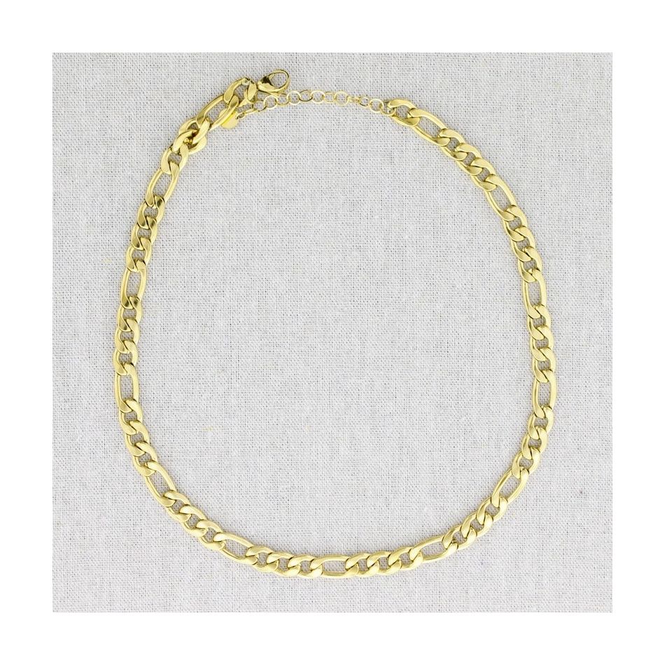 COLLAR ACERO ESLABONES 45CM