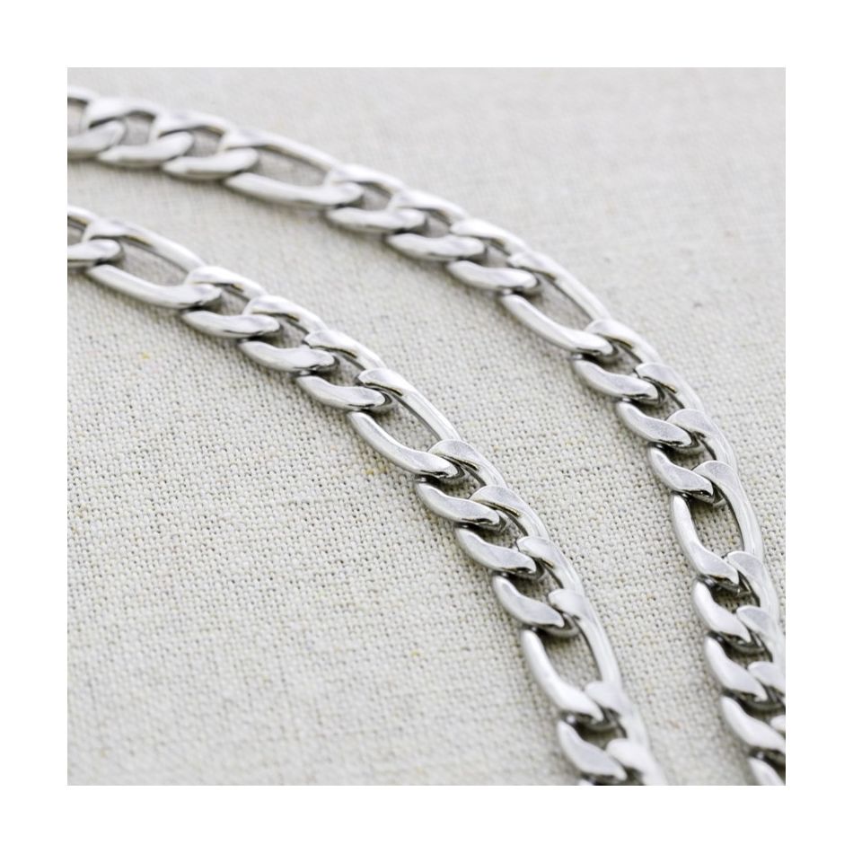 COLLAR ACERO ESLABONES 45CM