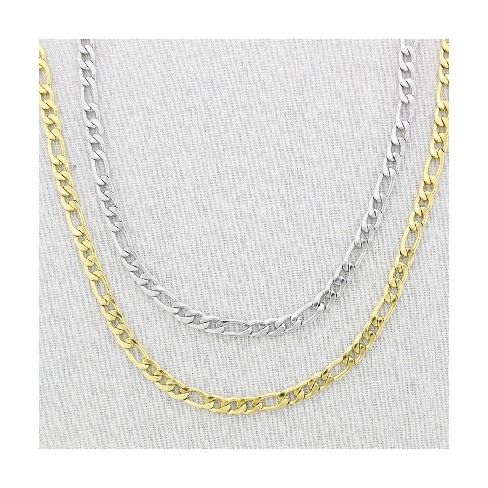 COLLAR ACERO ESLABONES 45CM