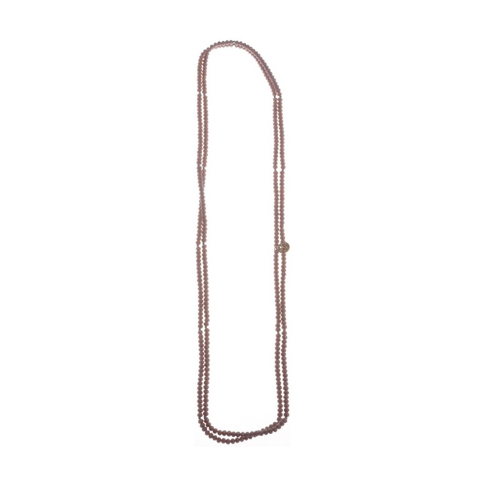 1.5M*4MM FACETED BEADS LONG NECKLACE