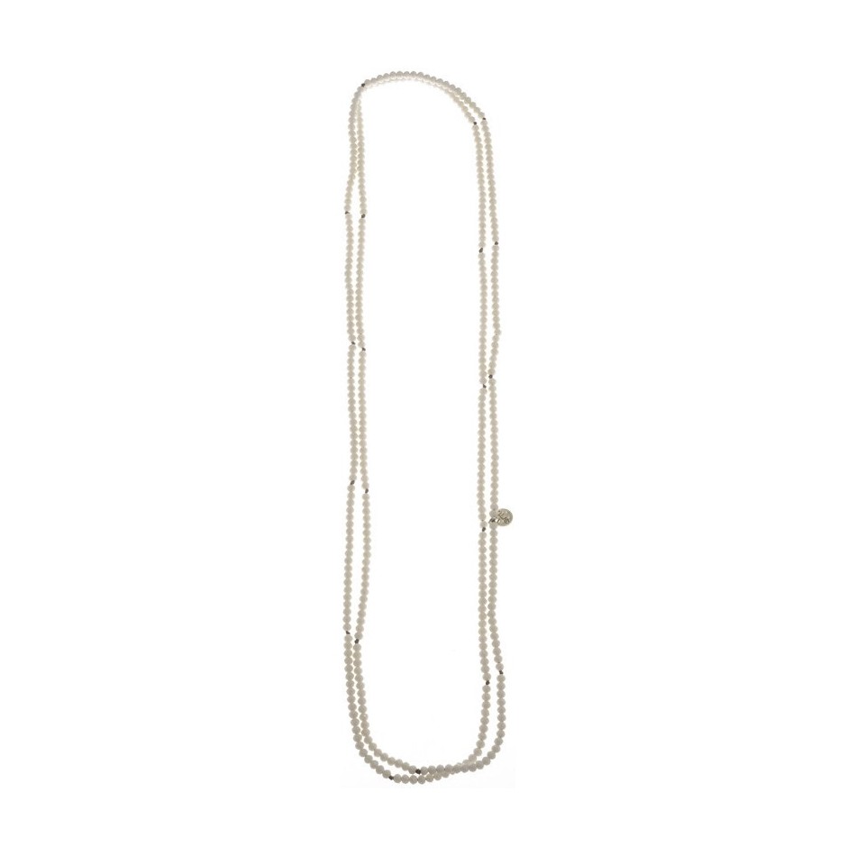1.5M*4MM FACETED BEADS LONG NECKLACE