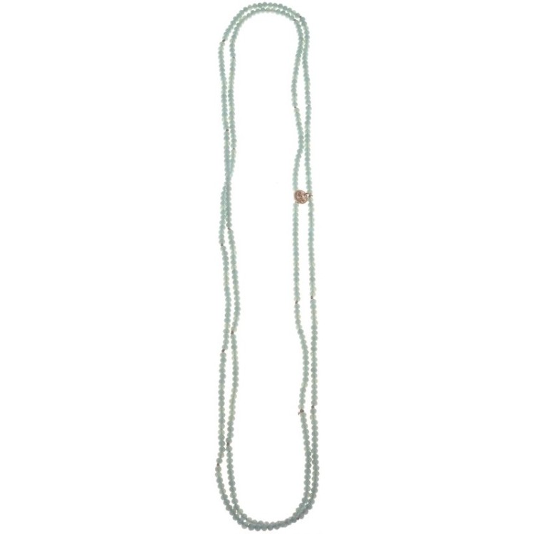 COLLAR LARGO CUENTAS FACETA1.5M*4MM