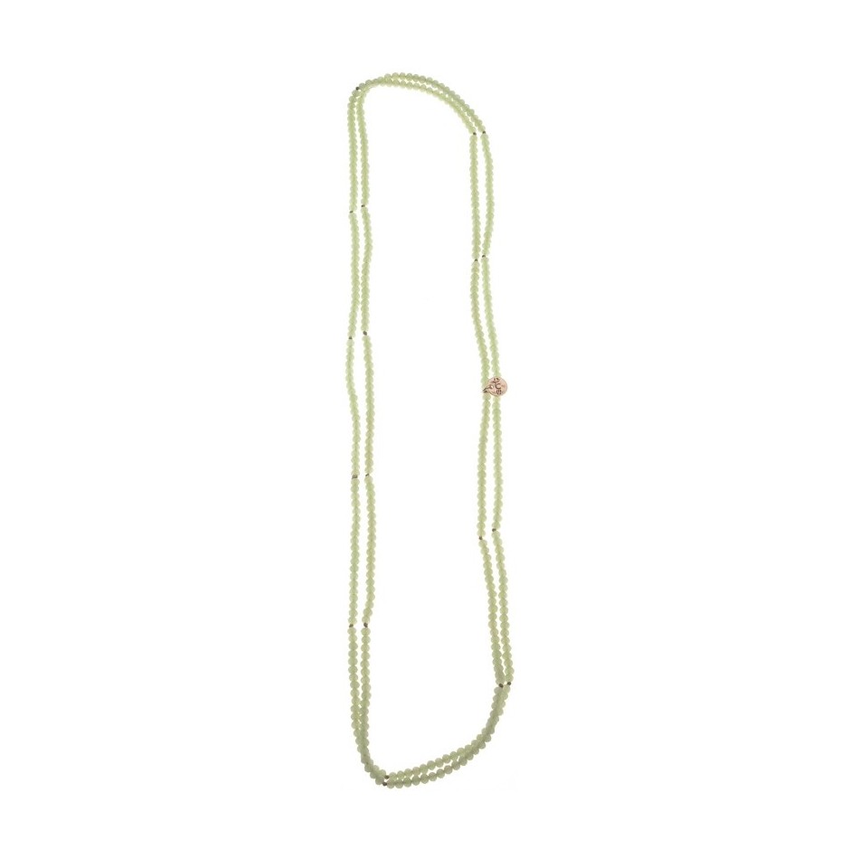 1.5M*4MM FACETED BEADS LONG NECKLACE