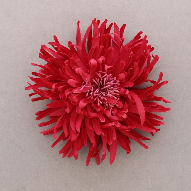 BROCHE FLOR TELA 16CM