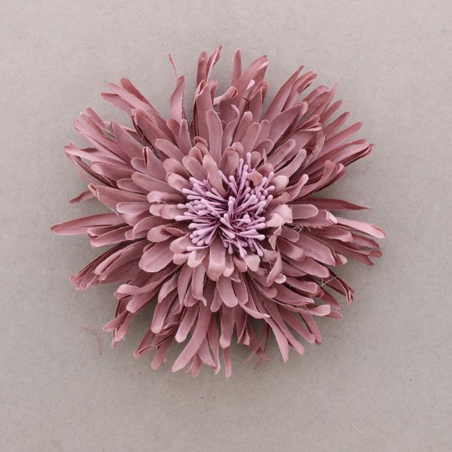 BROCHE FLOR TELA 16CM
