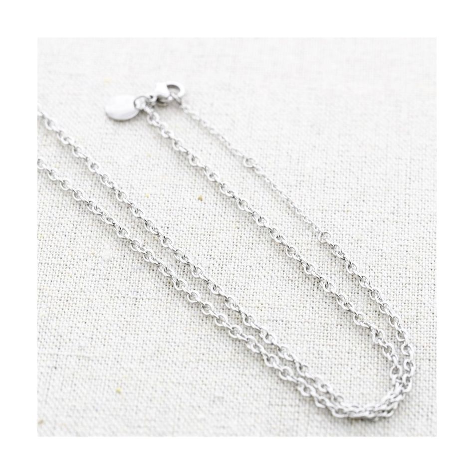 COLLAR ACERO CADENA 60CM