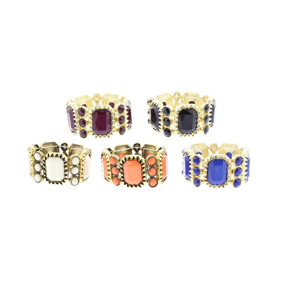 PULSERA METAL RESINA