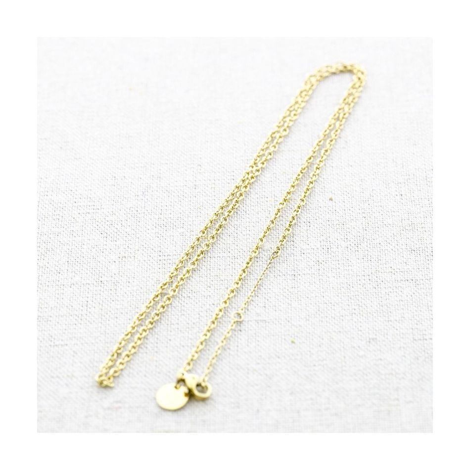 COLLAR ACERO CADENA 50CM