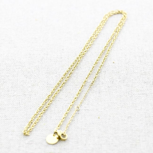 COLLAR ACERO CADENA 50CM