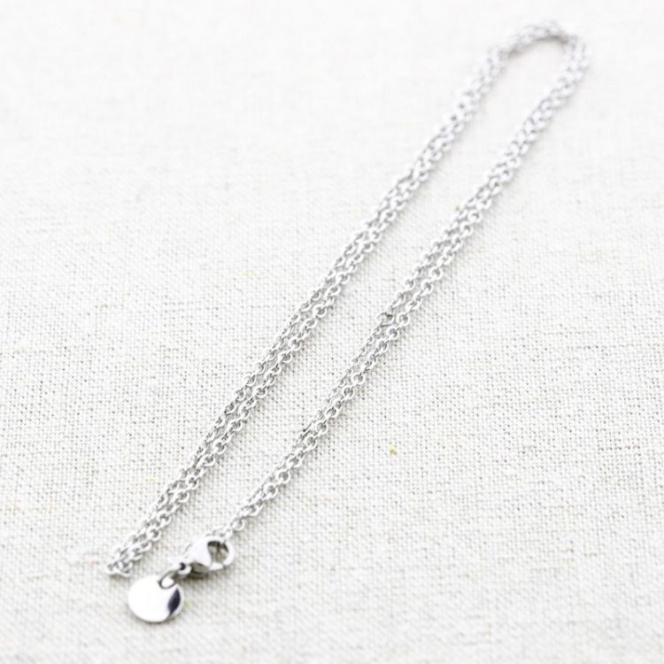 COLLAR ACERO CADENA 50CM 2
