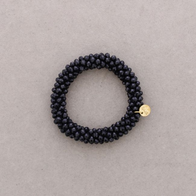 PULSERA ELÁSTICA CRISTALES FACETADOS 4MM