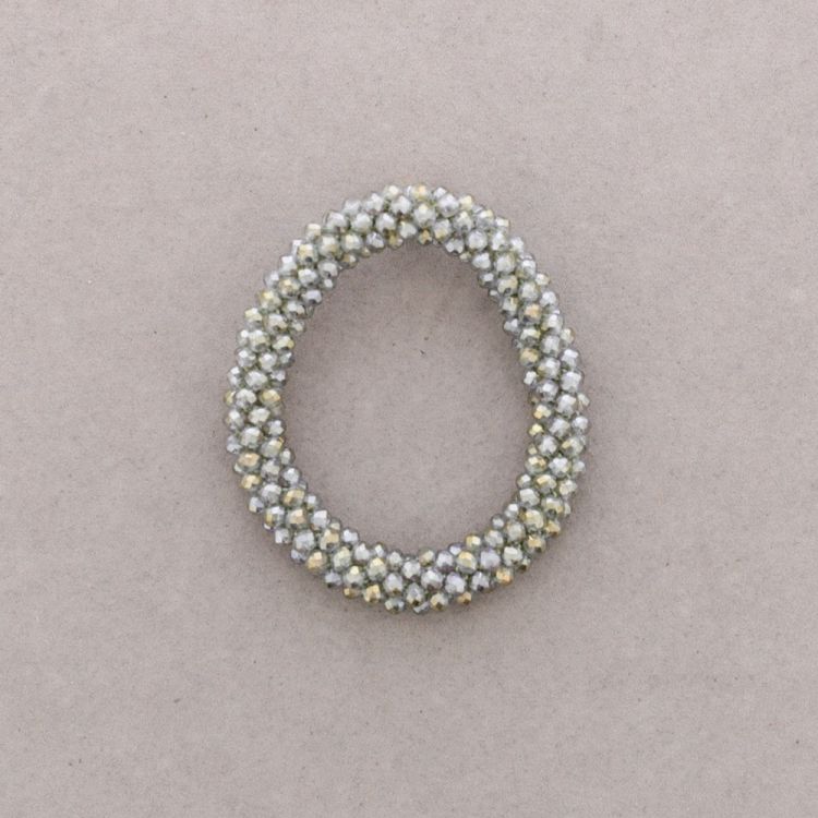 PULSERA ELÁSTICA CRISTALES FACETADOS 4MM