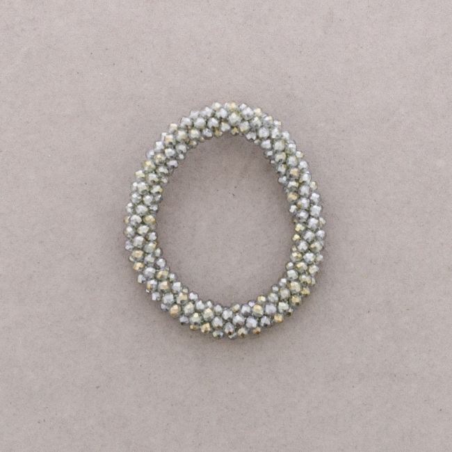 PULSERA ELÁSTICA CRISTALES FACETADOS 4MM
