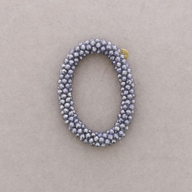 PULSERA ELÁSTICA CRISTALES FACETADOS 4MM