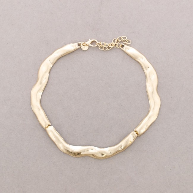 IRREGULAR METAL CHOKER