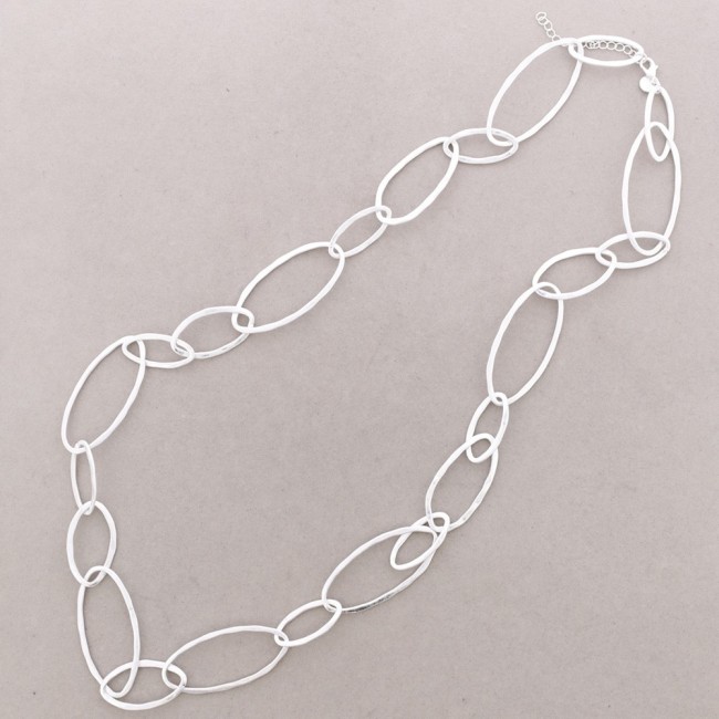 COLLAR LARGO ESLABONES METAL