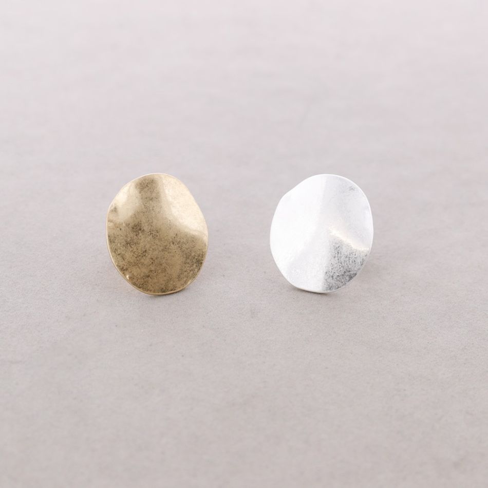 ANILLO ELÁSTICO MEDALLA IRREGULAR METAL