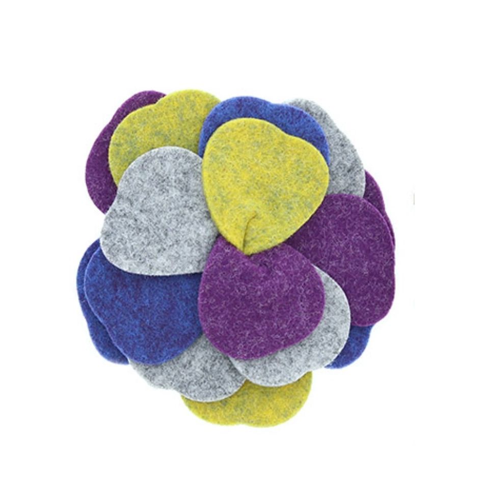 BROCHE FIELTRO 5CM
